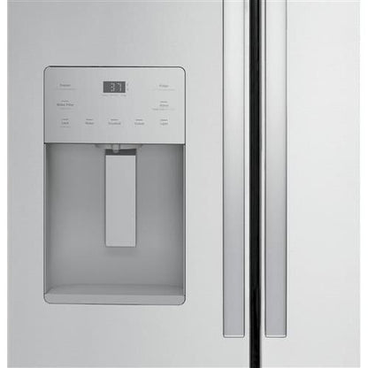 GE 36-inch, 25.6 cu.ft. Freestanding French 3-Door Refrigerator with Multiflow Air System GFE26JYMFS IMAGE 6