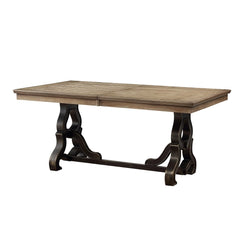 Mesa de comedor rectangular extensible Nathaniel