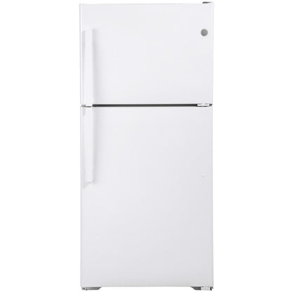 GE 30-inch, 19.2 cu. ft. Top Freezer Refrigerator GTE19DTNRWW IMAGE 1