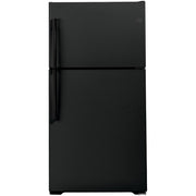  GE 33-inch, 21.9 cu. ft. Top Freezer Refrigerator with icemaker GIE22JTNRBB IMAGE 1