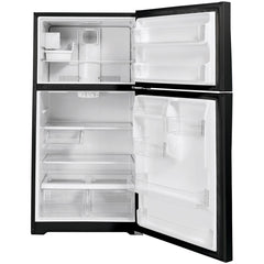  GE 33-inch, 21.9 cu. ft. Top Freezer Refrigerator with icemaker GIE22JTNRBB IMAGE 2