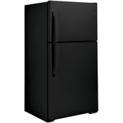  GE 33-inch, 21.9 cu. ft. Top Freezer Refrigerator with icemaker GIE22JTNRBB IMAGE 7