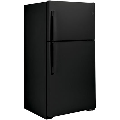  GE 33-inch, 21.9 cu. ft. Top Freezer Refrigerator with icemaker GIE22JTNRBB IMAGE 7