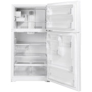  GE 33-inch, 21.9 cu. ft. Top Freezer Refrigerator with icemaker GIE22JTNRWW IMAGE 2