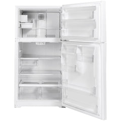  GE 33-inch, 21.9 cu. ft. Top Freezer Refrigerator with icemaker GIE22JTNRWW IMAGE 2