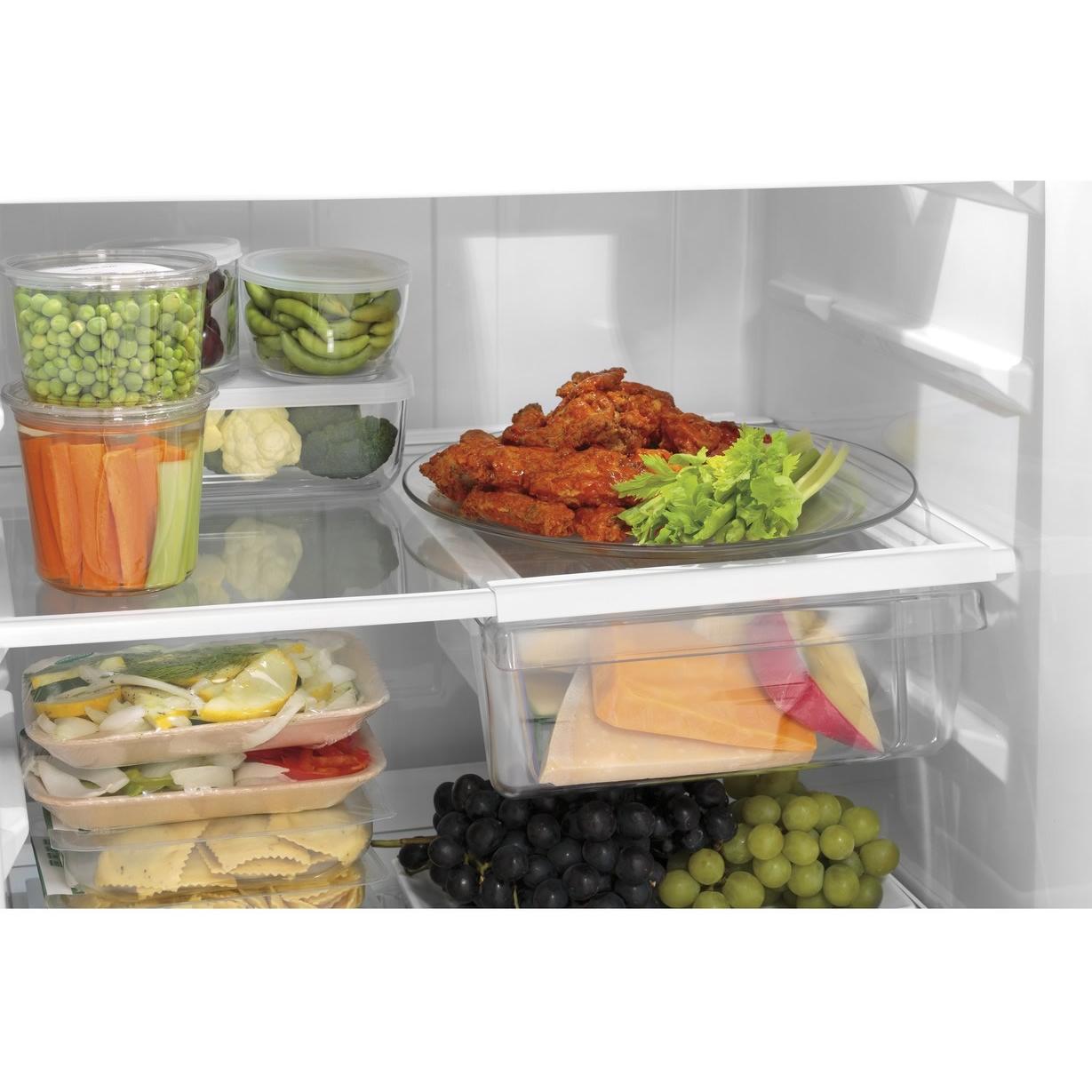  GE 33-inch, 21.9 cu. ft. Top Freezer Refrigerator with icemaker GIE22JTNRWW IMAGE 5