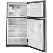 GE 33-inch, 21.9 cu. ft. Top Freezer Refrigerator with icemaker GIE22JSNRSS IMAGE 2