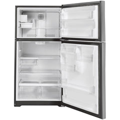  GE 33-inch, 21.9 cu. ft. Top Freezer Refrigerator with icemaker GIE22JSNRSS IMAGE 2