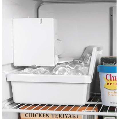  GE 33-inch, 21.9 cu. ft. Top Freezer Refrigerator with icemaker GIE22JSNRSS IMAGE 6