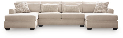 Mandi Point 3-Piece Double Chaise Sectional