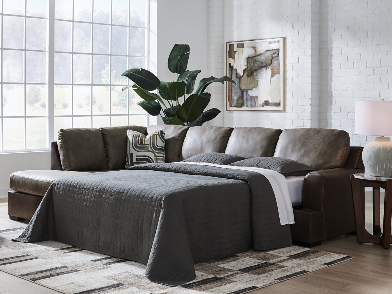 Baltic-Park 2-Piece Sleeper Sectional with Chaise
