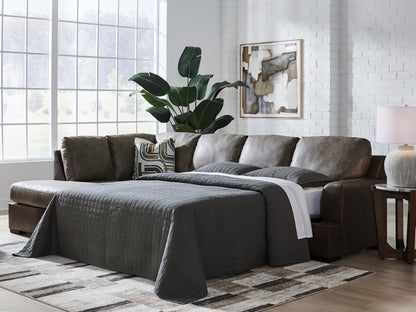 Baltic-Park 2-Piece Sleeper Sectional with Chaise