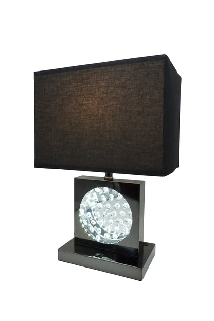 Table Lamp Nickel-Led Accent