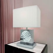 Table Lamp Nickel-Led Accent