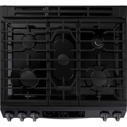 Samsung 30-inch Slide-in Gas Range with Wi-Fi Connect NX60T8111SG/AA IMAGE 8