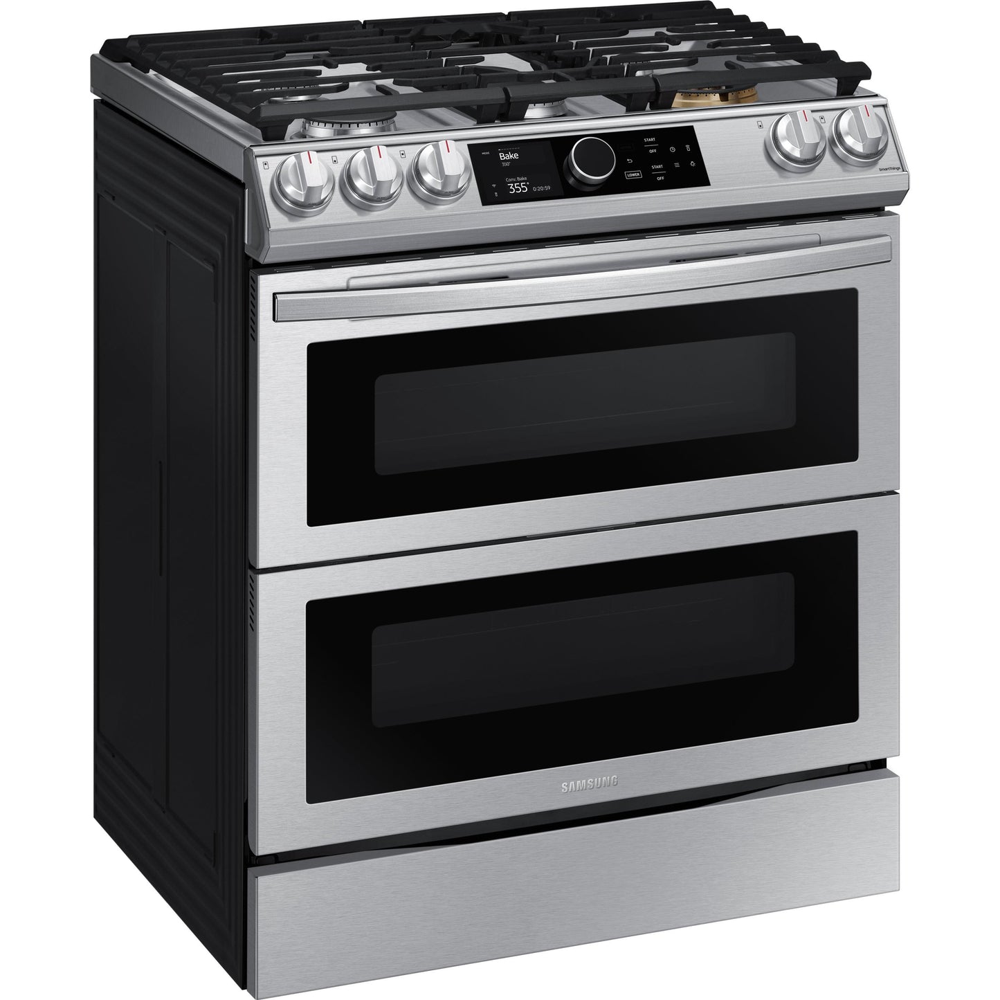 Samsung 30-inch Slide-in Gas Range with Wi-Fi Connectivity NX60T8751SS/AA IMAGE 6