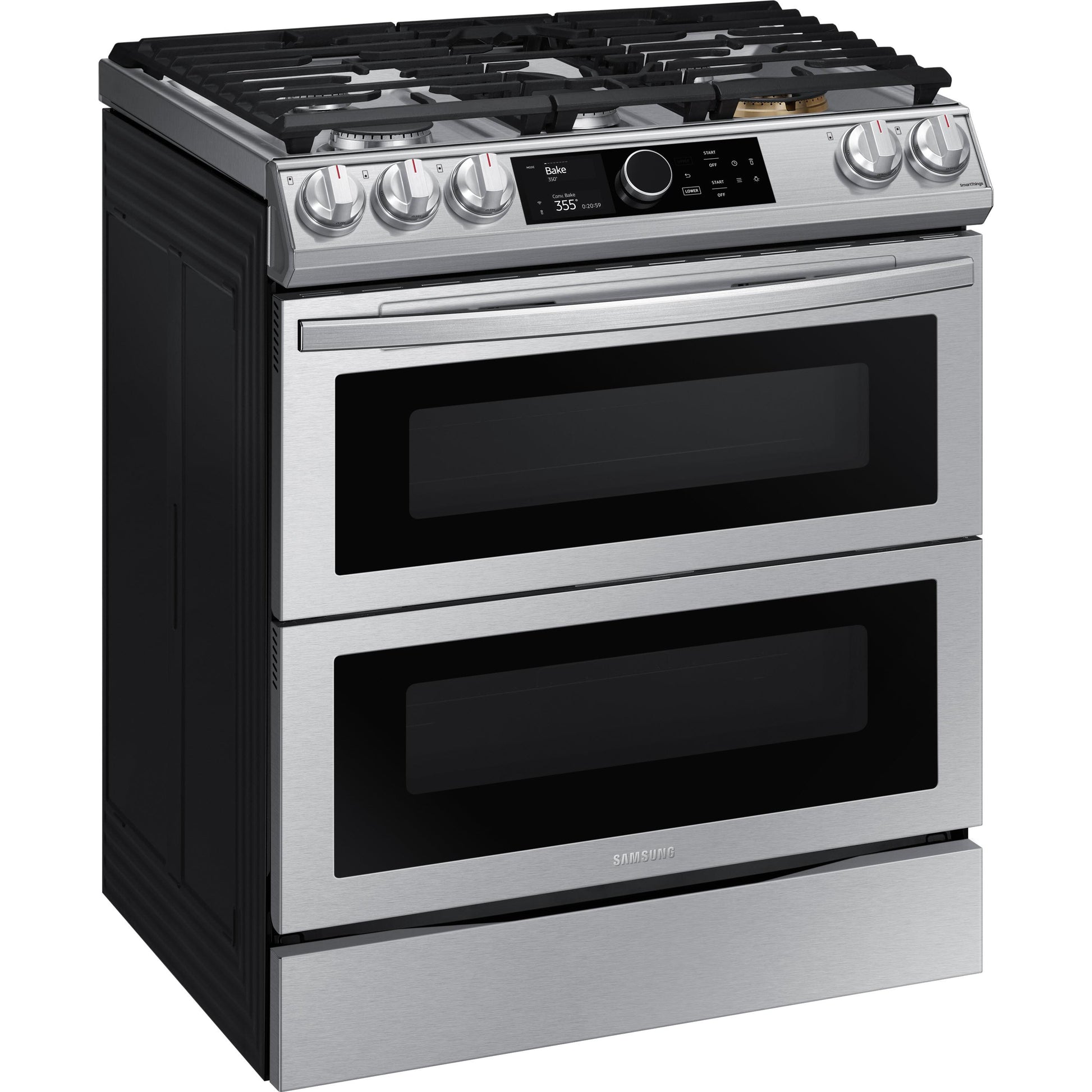 Samsung 30-inch Slide-in Gas Range with Wi-Fi Connectivity NX60T8751SS/AA IMAGE 6
