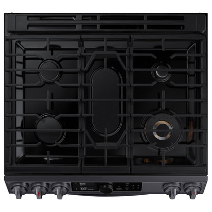 Samsung 30-inch Slide-in Gas Range with Wi-Fi Connectivity NX60T8751SG/AA IMAGE 5