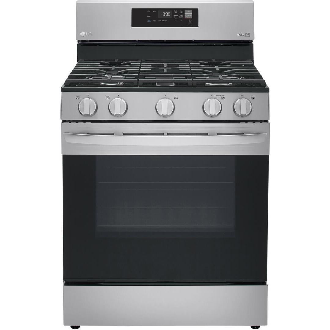  LG 30-inch Freestanding Gas Range with EasyClean® LRGL5821S IMAGE 1