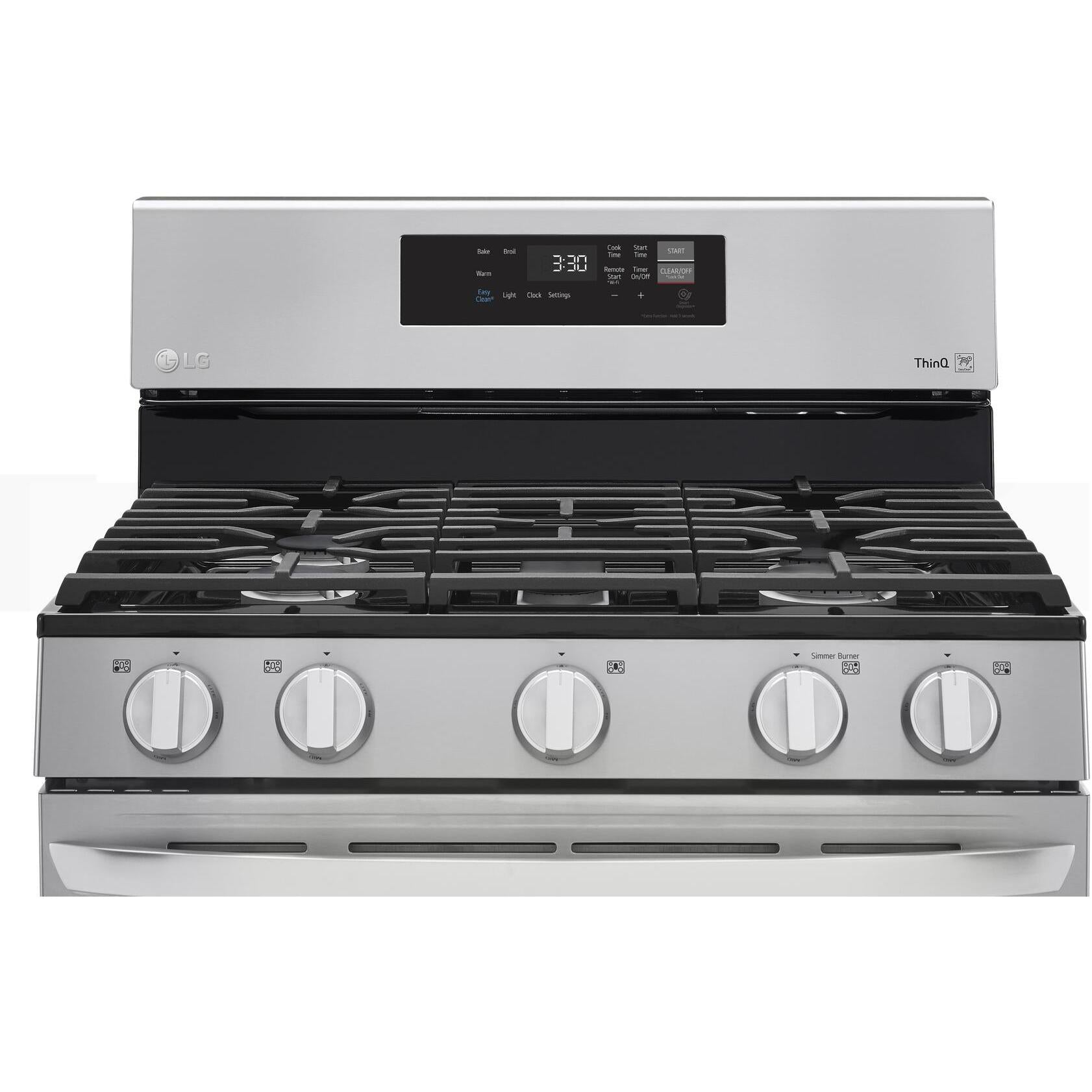 LG 30-inch Freestanding Gas Range with EasyClean® LRGL5821S IMAGE 2