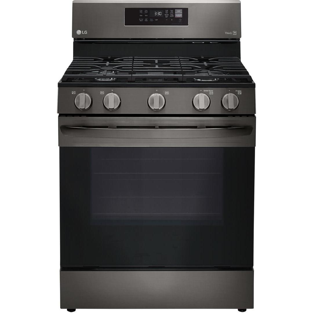  LG 30-inch Freestanding Gas Range with Convection Technology LRGL5823D IMAGE 1