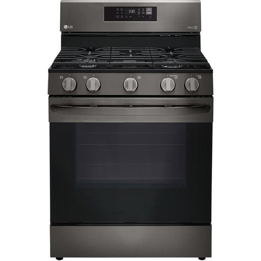 LG 30-inch Freestanding Gas Range with Convection Technology LRGL5823D IMAGE 1