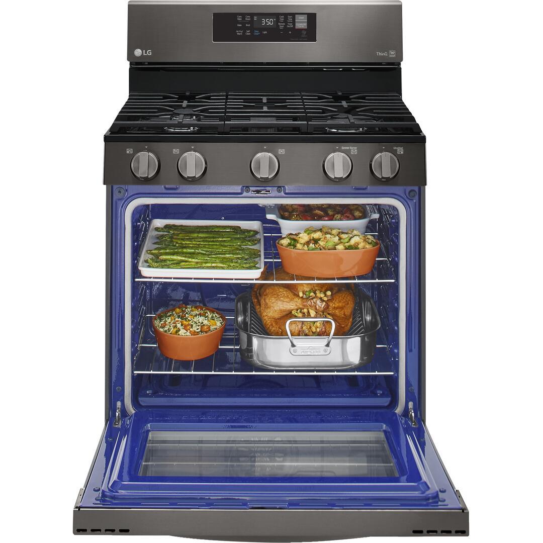 LG 30-inch Freestanding Gas Range with Convection Technology LRGL5823D IMAGE 2