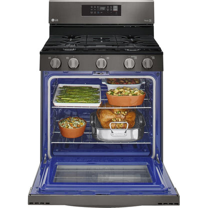 LG 30-inch Freestanding Gas Range with Convection Technology LRGL5823D IMAGE 2