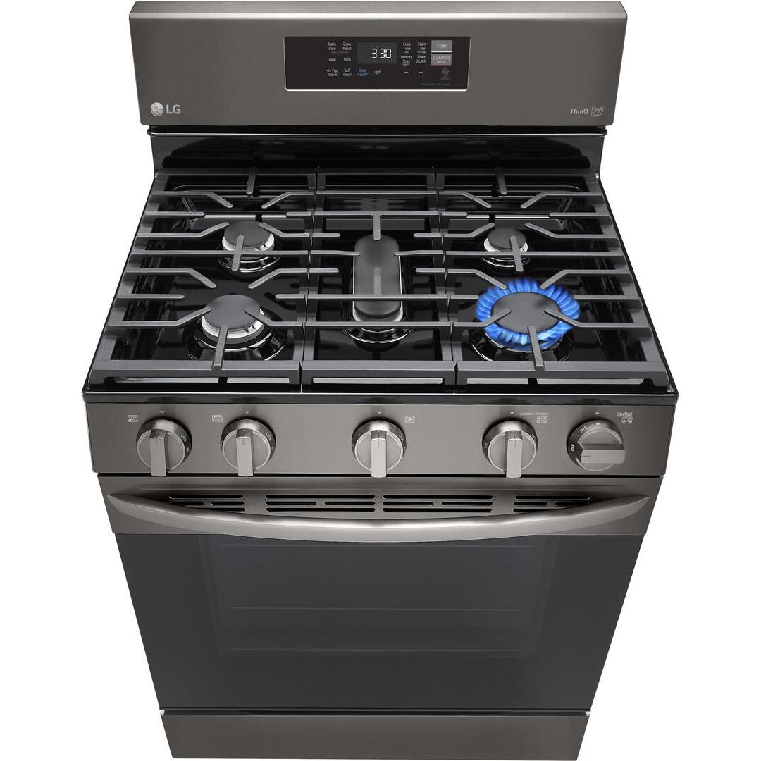 LG 30-inch Freestanding Gas Range with Convection Technology LRGL5823D IMAGE 7