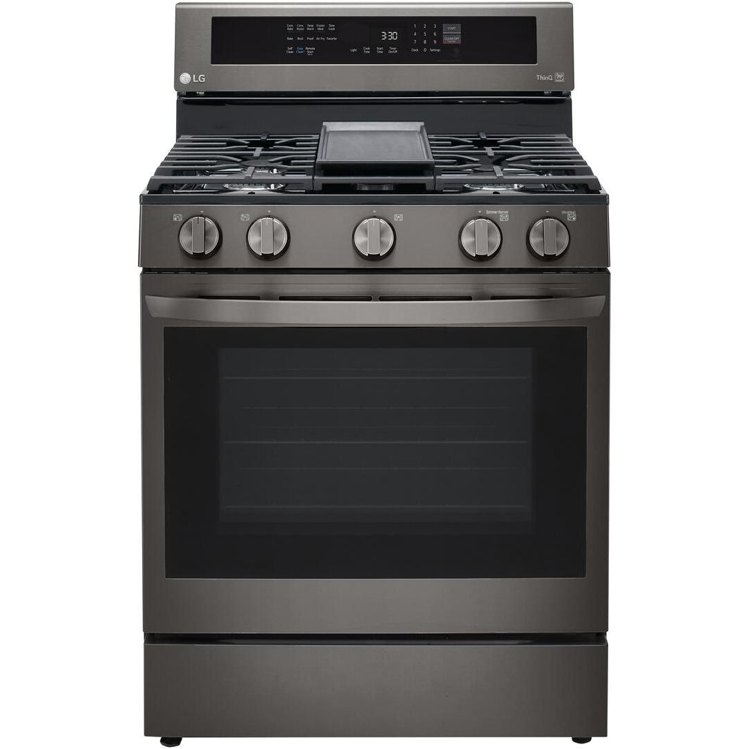 LG 30-inch Freestanding Gas Range with True Convection Technology LRGL5825D IMAGE 1