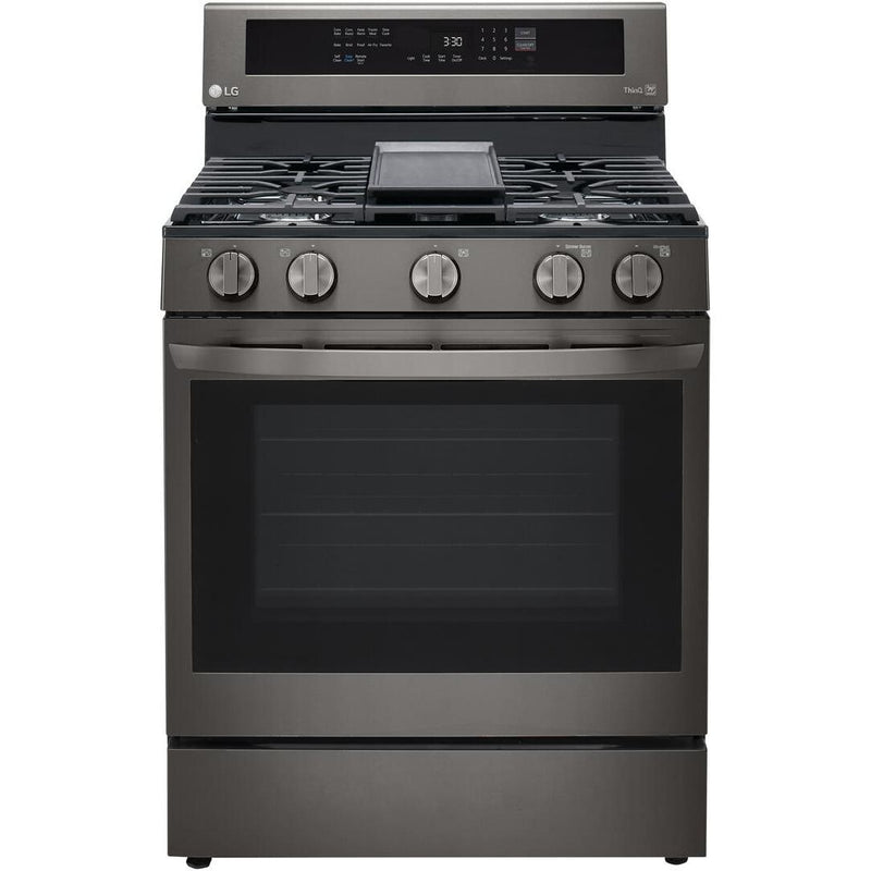 LG 30-inch Freestanding Gas Range with True Convection Technology LRGL5825D
