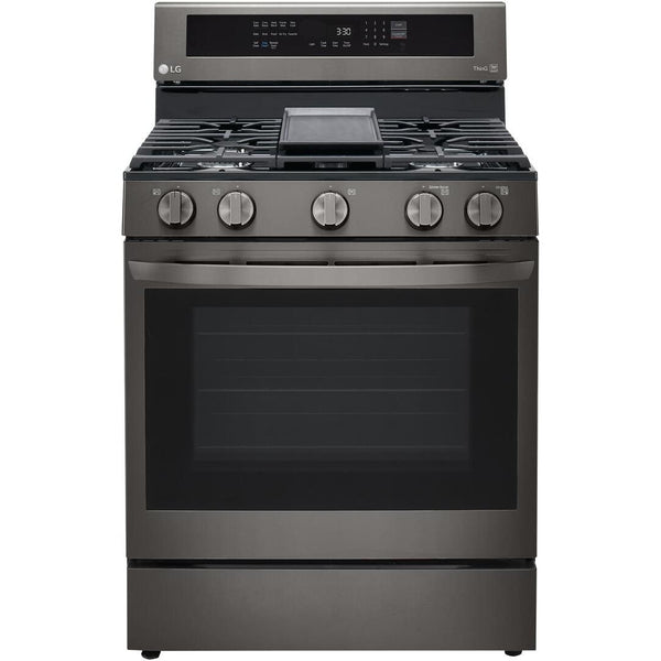 LG 30-inch Freestanding Gas Range with True Convection Technology LRGL5825D