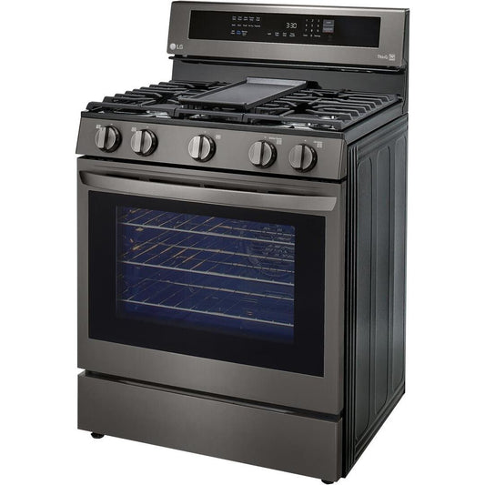LG 30-inch Freestanding Gas Range with True Convection Technology LRGL5825D IMAGE 2