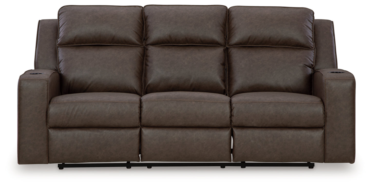 Lavenhorne REC Sofa w/Drop Down Table