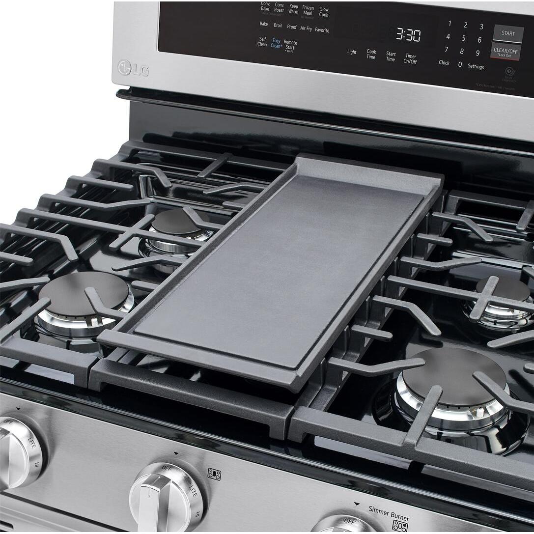 LG 30-inch Freestanding Gas Range with True Convection Technology LRGL5825F IMAGE 9