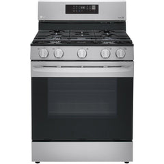  LG 30-inch Freestanding Gas Range with Convection Technology LRGL5823S IMAGE 1
