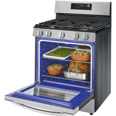  LG 30-inch Freestanding Gas Range with Convection Technology LRGL5823S IMAGE 4