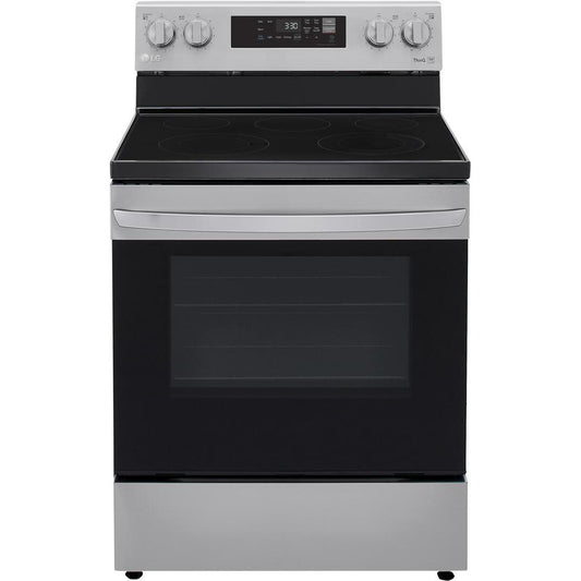 LG 30-inch Freestanding Electric Range with SmartDiagnosis™ LREL6321S IMAGE 1