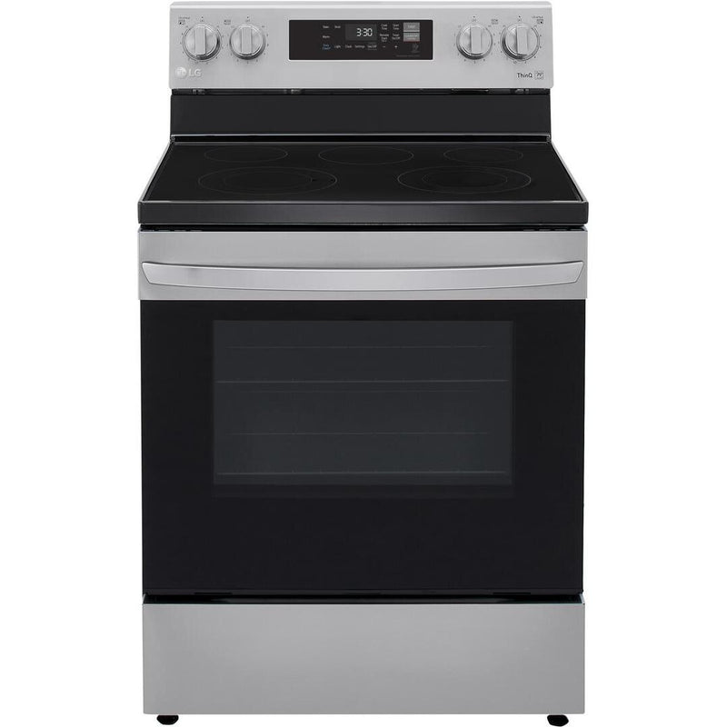 LG 30-inch Freestanding Electric Range with SmartDiagnosis™ LREL6321S