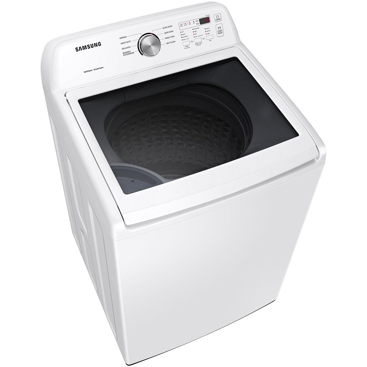  Samsung 4.5 cu.ft. Top Loading Washer with Vibration Reduction Technology+ WA45T3200AW/A4 IMAGE 5