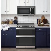  GE 30-inch Slide-in Electric Range with True European Convection Technology JSS86SPSS IMAGE 6