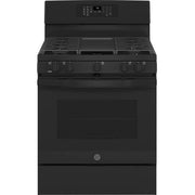 GE 30-inch Freestanding Gas Range with Convection Technology JGB735DPBB IMAGE 1