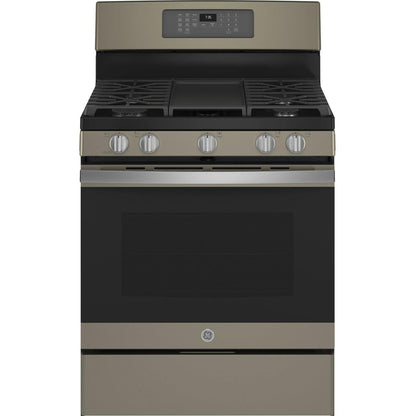 GE 30-inch Freestanding Gas Range with Convection Technology JGB735EPES IMAGE 1