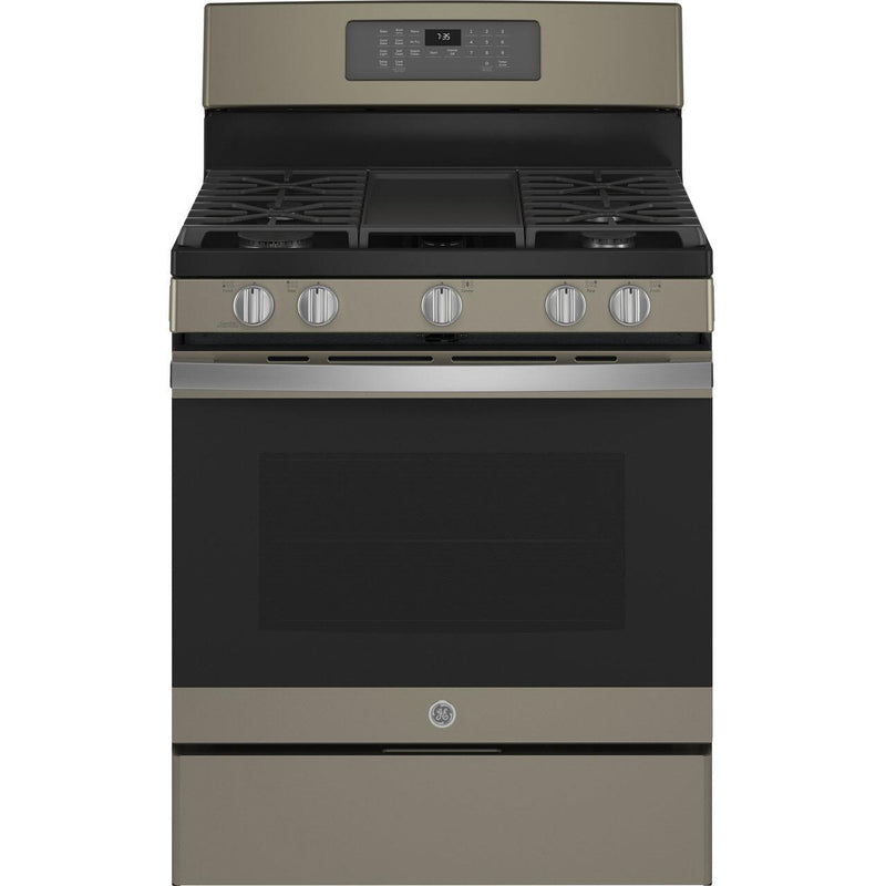 GE 30-inch Freestanding Gas Range with Convection Technology JGB735EPES