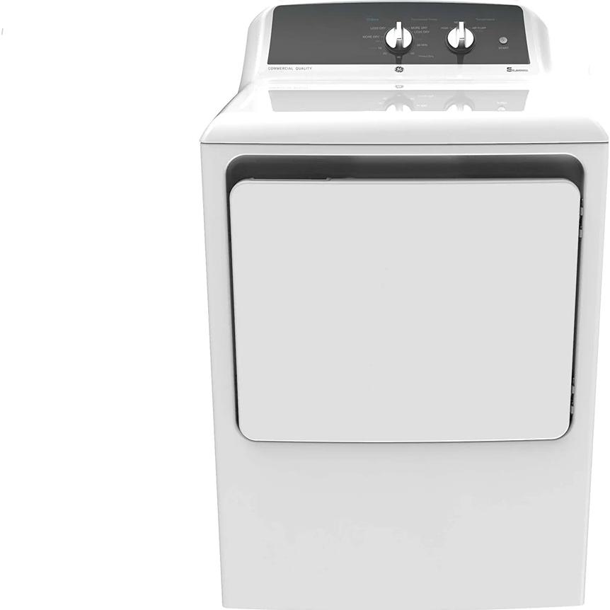  GE 6.2 cu.ft. Gas Dryer with Even Airflow GTX52GASPWB IMAGE 1