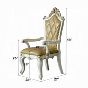 Picardy 48"H Upholstered Arm Chair (Set-2)