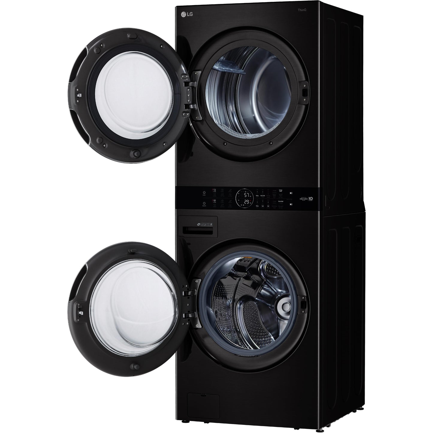  LG Stacked Washer/Dryer Gas Laundry Center with TurboWash™ 360 Technology WKGX201HBA IMAGE 12