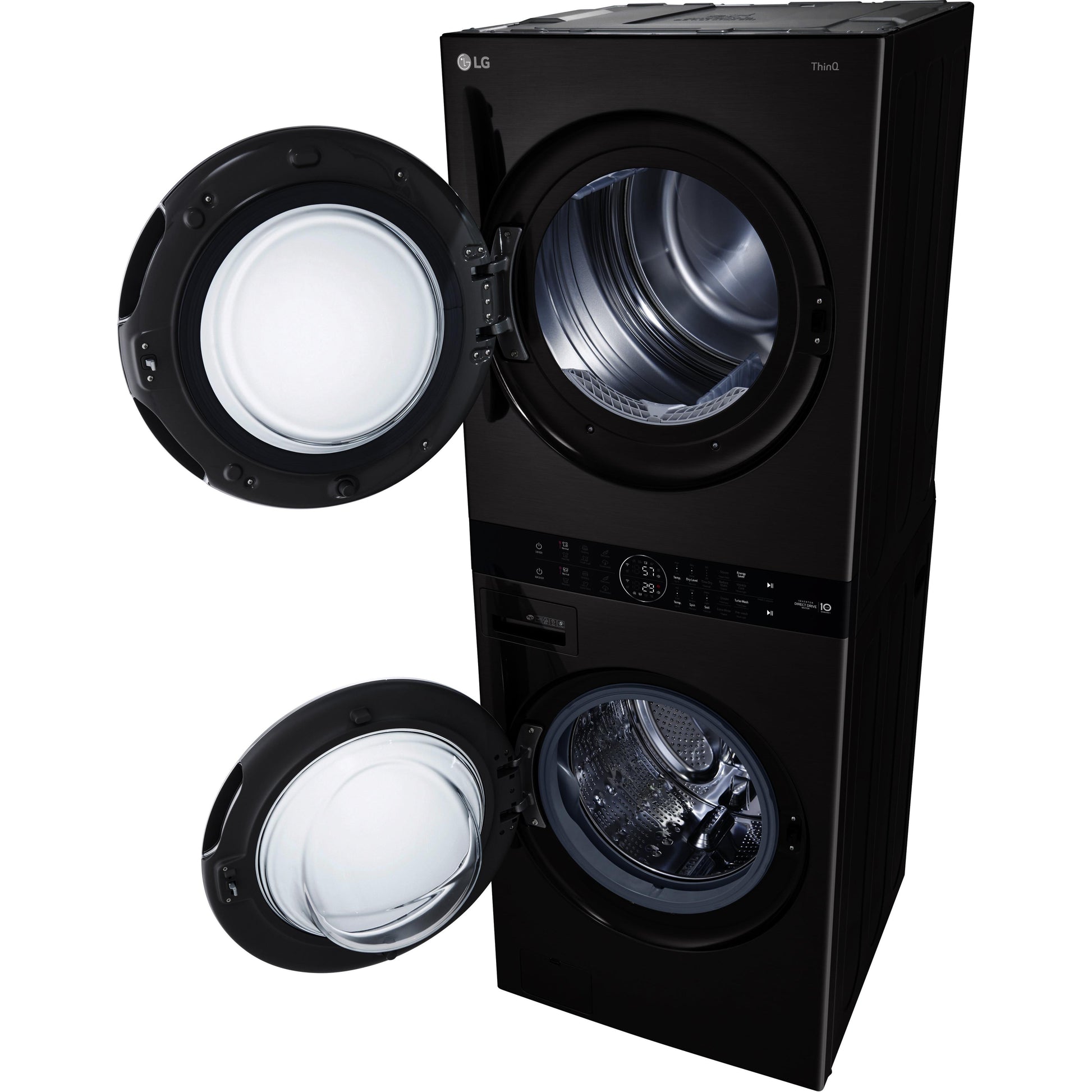  LG Stacked Washer/Dryer Gas Laundry Center with TurboWash™ 360 Technology WKGX201HBA IMAGE 14