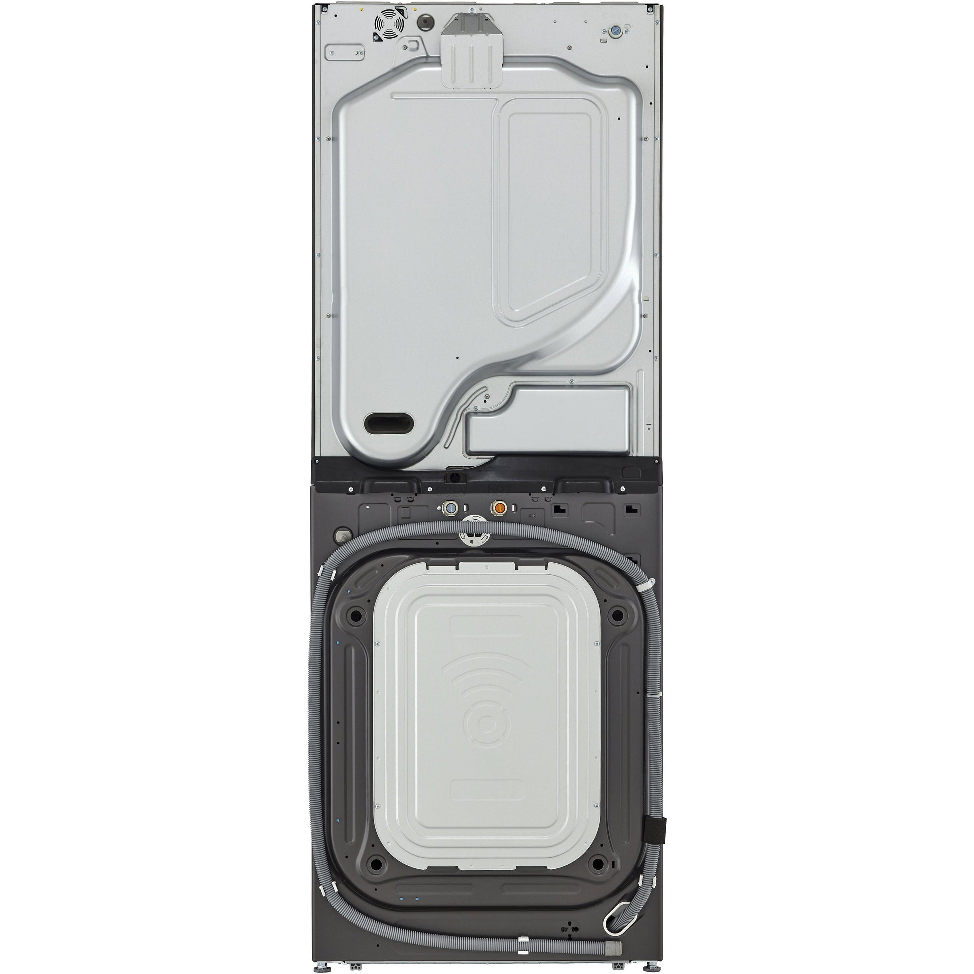  LG Stacked Washer/Dryer Gas Laundry Center with TurboWash™ 360 Technology WKGX201HBA IMAGE 3