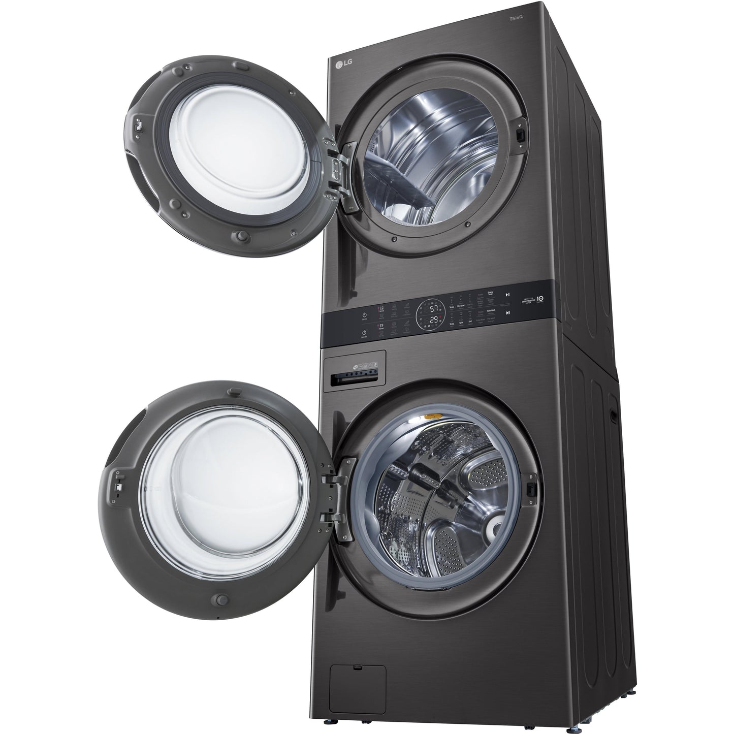  LG Stacked Washer/Dryer Gas Laundry Center with TurboWash™ 360 Technology WKGX201HBA IMAGE 9